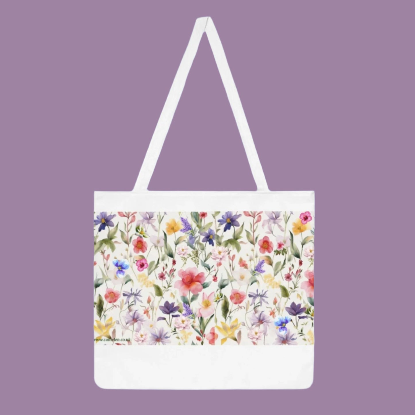 Wild Flowers Shoulder Tote Bag (AOP)