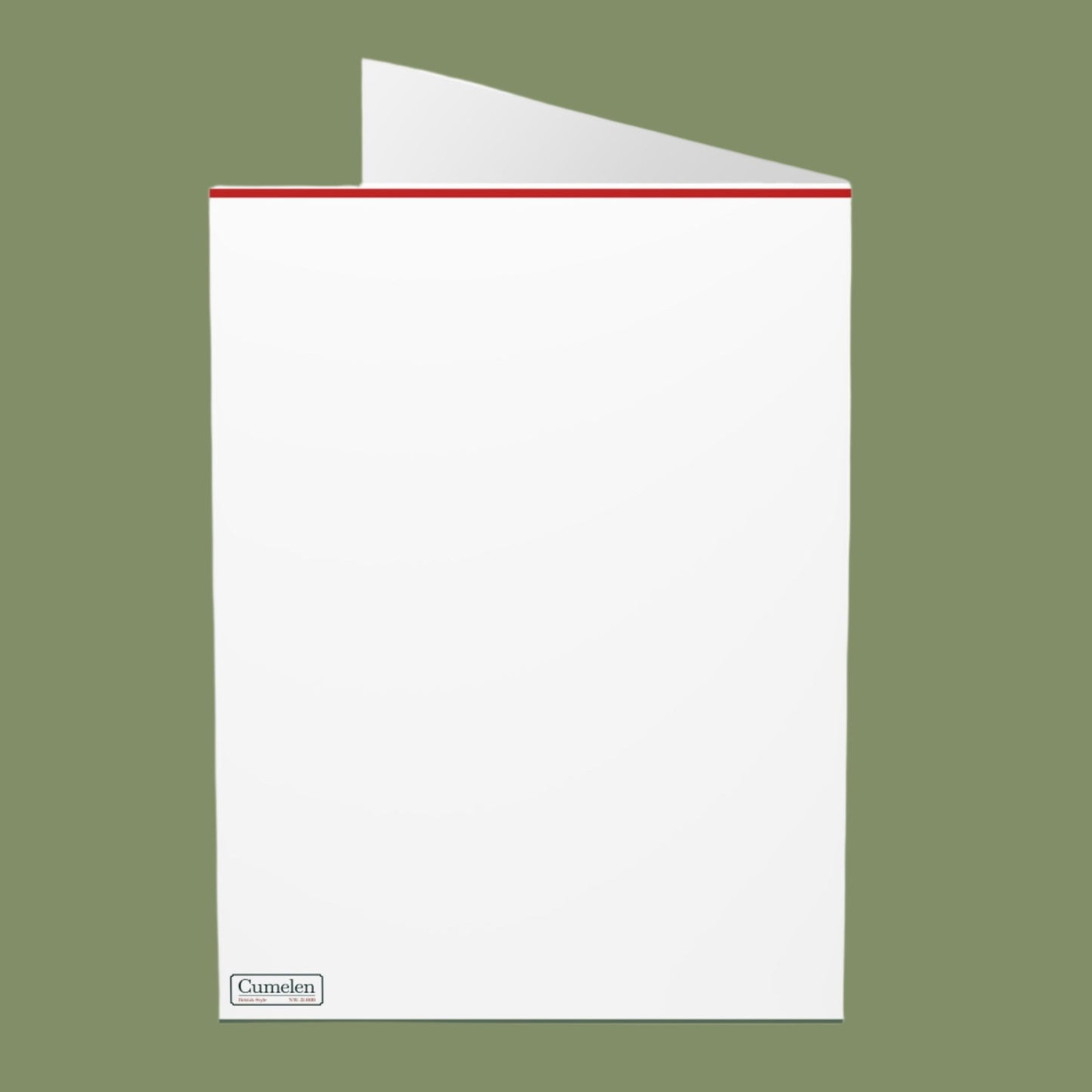 Christmas Stamps Greetings Card Pack (5) One design