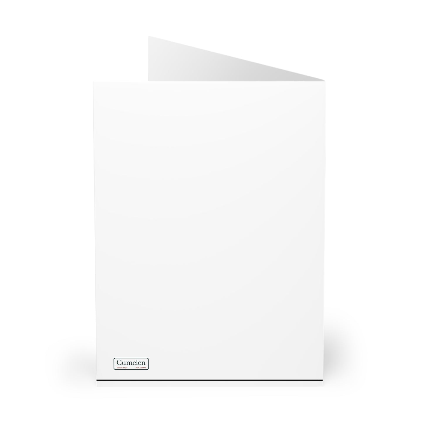 Happy Halloween Cat and Books Greeting Cards (5 Pack) with envelopes.
